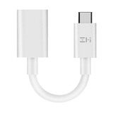 Адаптер USB-C/Jack 3.5mm ZMI (AL71A White) белый